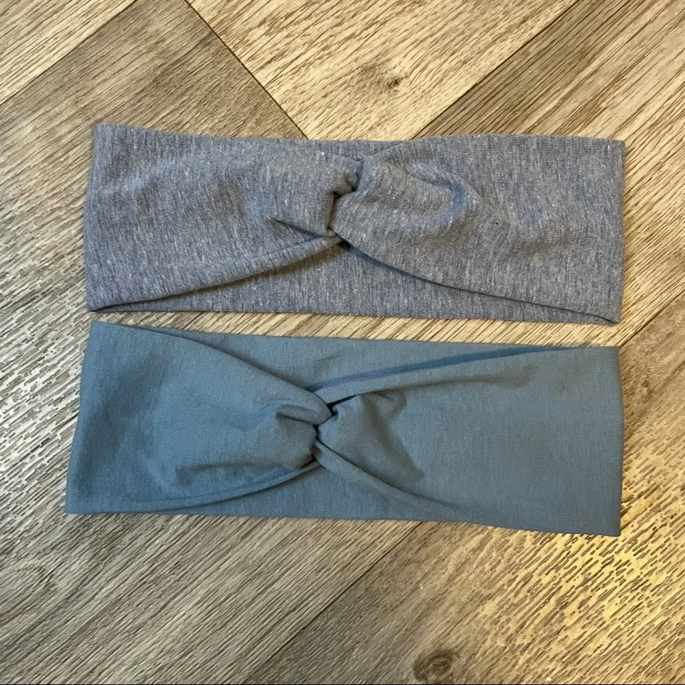 Blue Hues Wide Twisted Headbands NEW